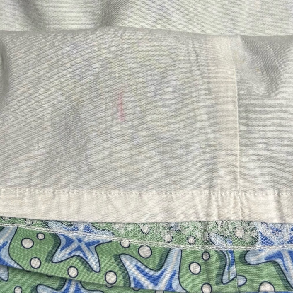 Vineyard Vines Starfish Print Pastel Cotton A-Line Mini Skirt Size 2 - Picture 16 of 16
